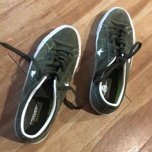 Converse One Star OX HERBAL/WHITE 155775C SZ 9